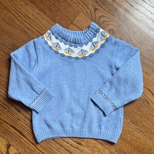La Coqueta Sailboat Sweater size 2 year